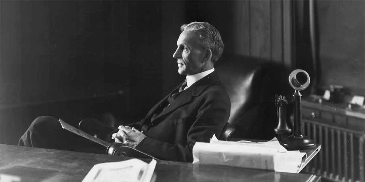 मोटार उद्योगाचा बादशहा हेन्‍री फोर्ड Henry Ford